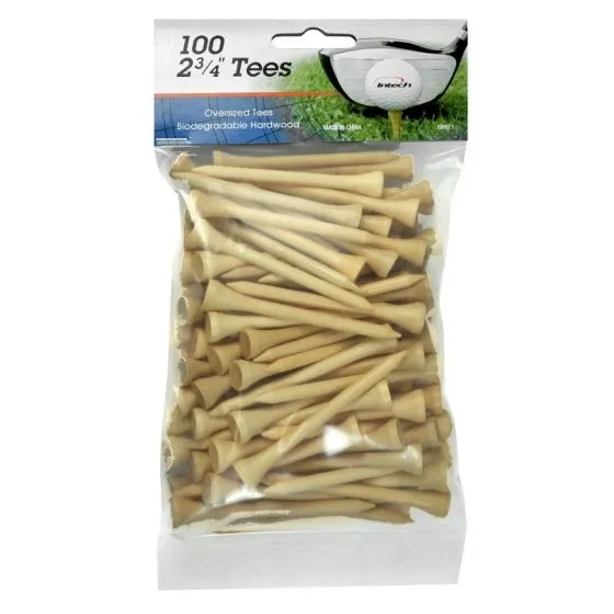 Intech Wood Golf Tees - 2.75"