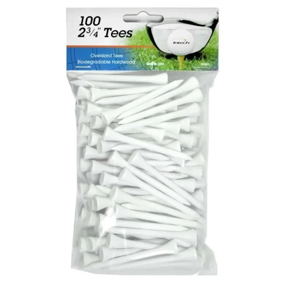 Intech Wood Golf Tees - 2.75"