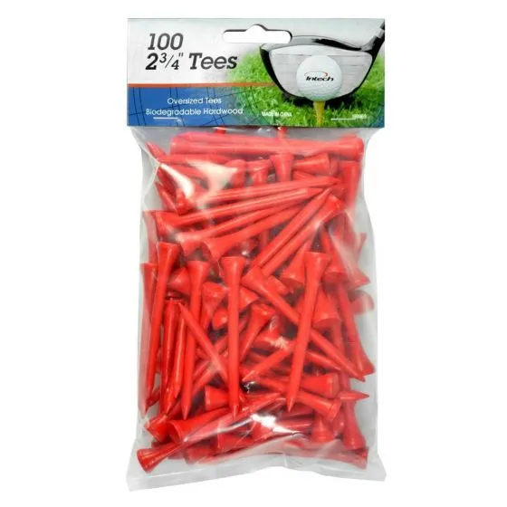 Intech Wood Golf Tees - 2.75"