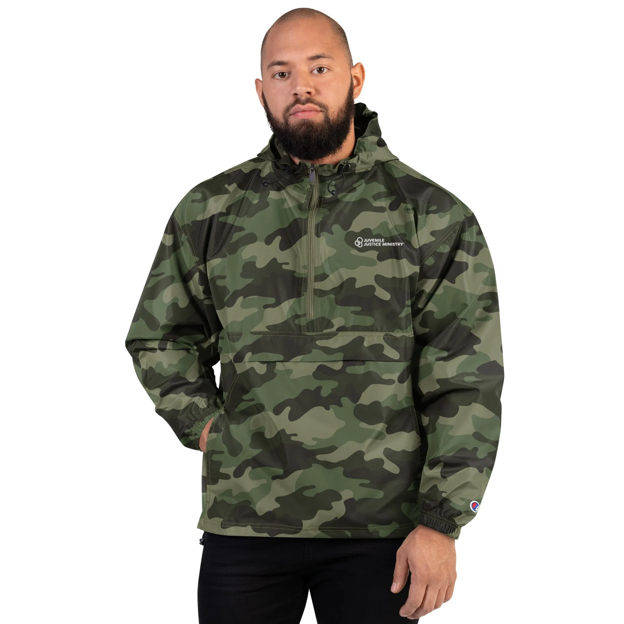 JJM Embroidered Champion Packable Jacket