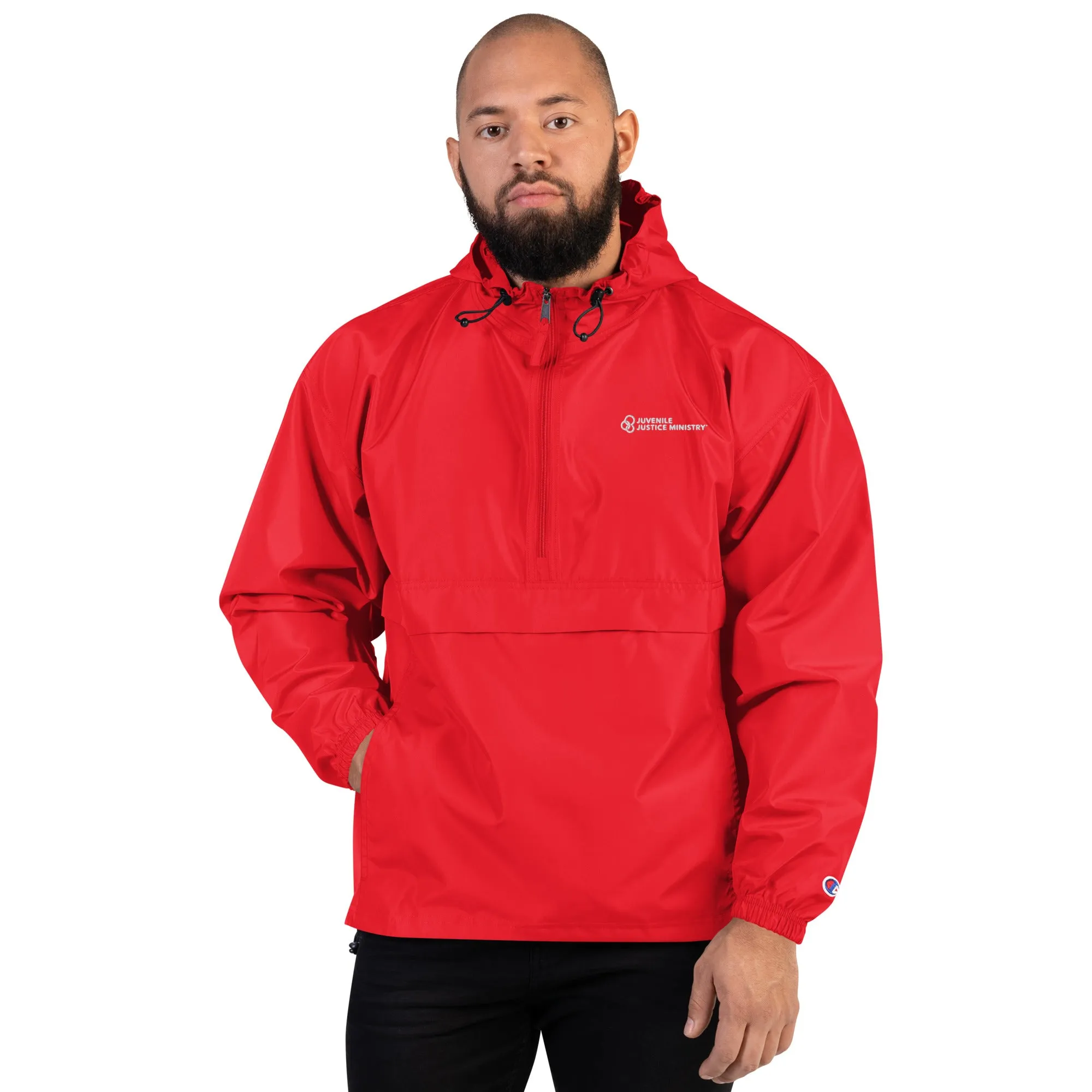 JJM Embroidered Champion Packable Jacket