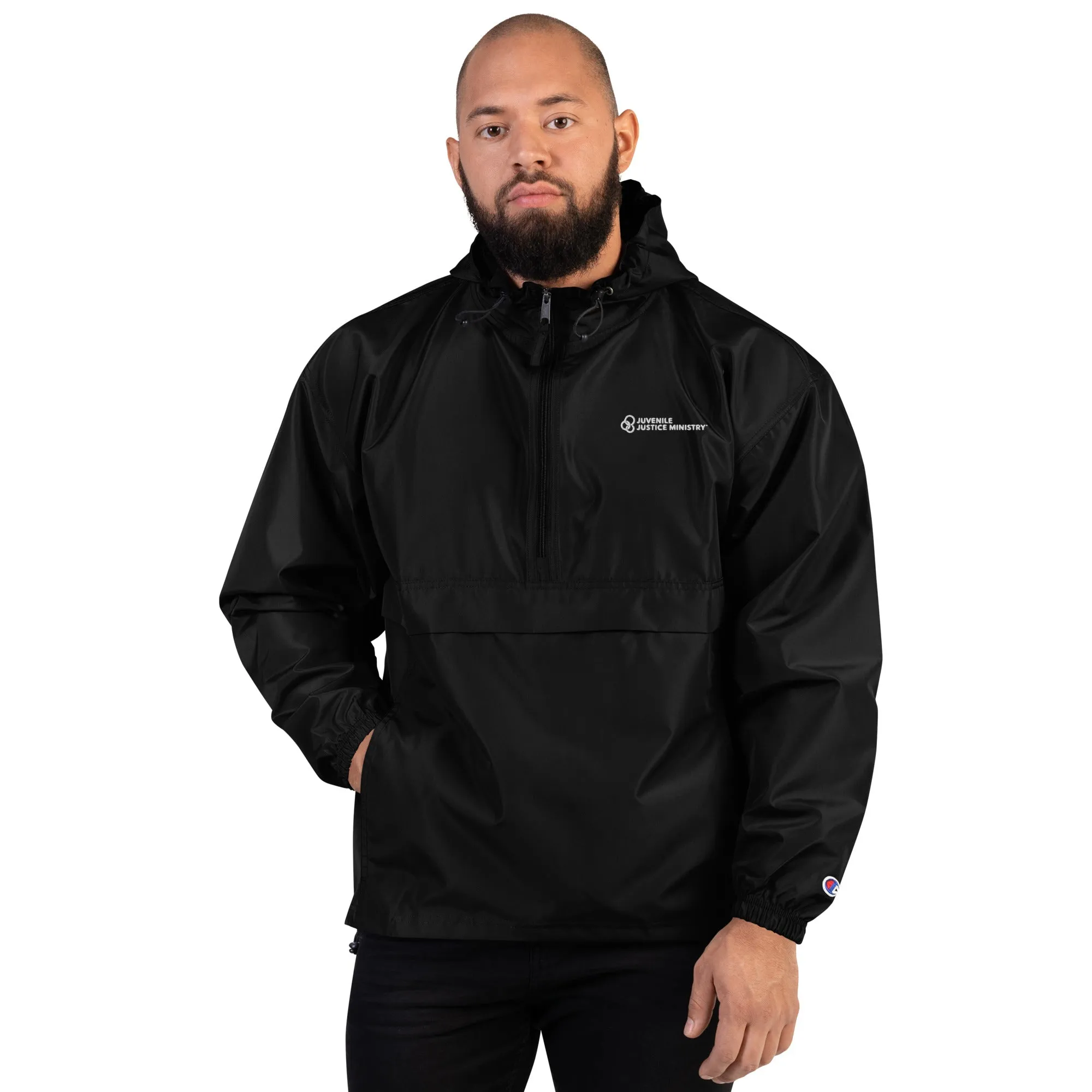 JJM Embroidered Champion Packable Jacket