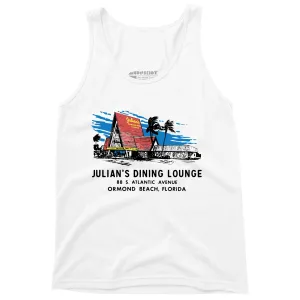 Julian's Dining Lounge - Ormond Beach, FL - Vintage Restaurant - Unisex Tank Top