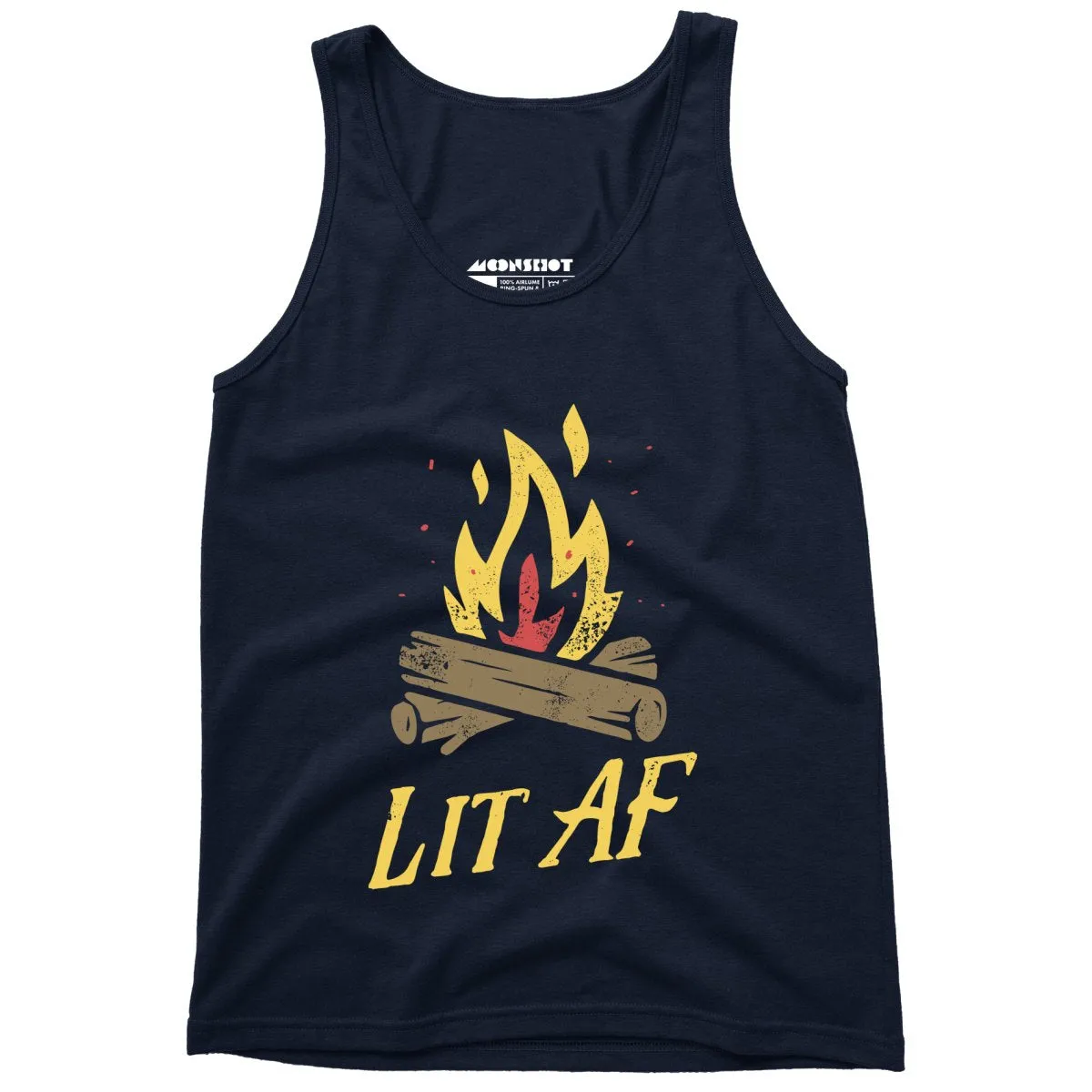 Lit AF Campfire - Unisex Tank Top