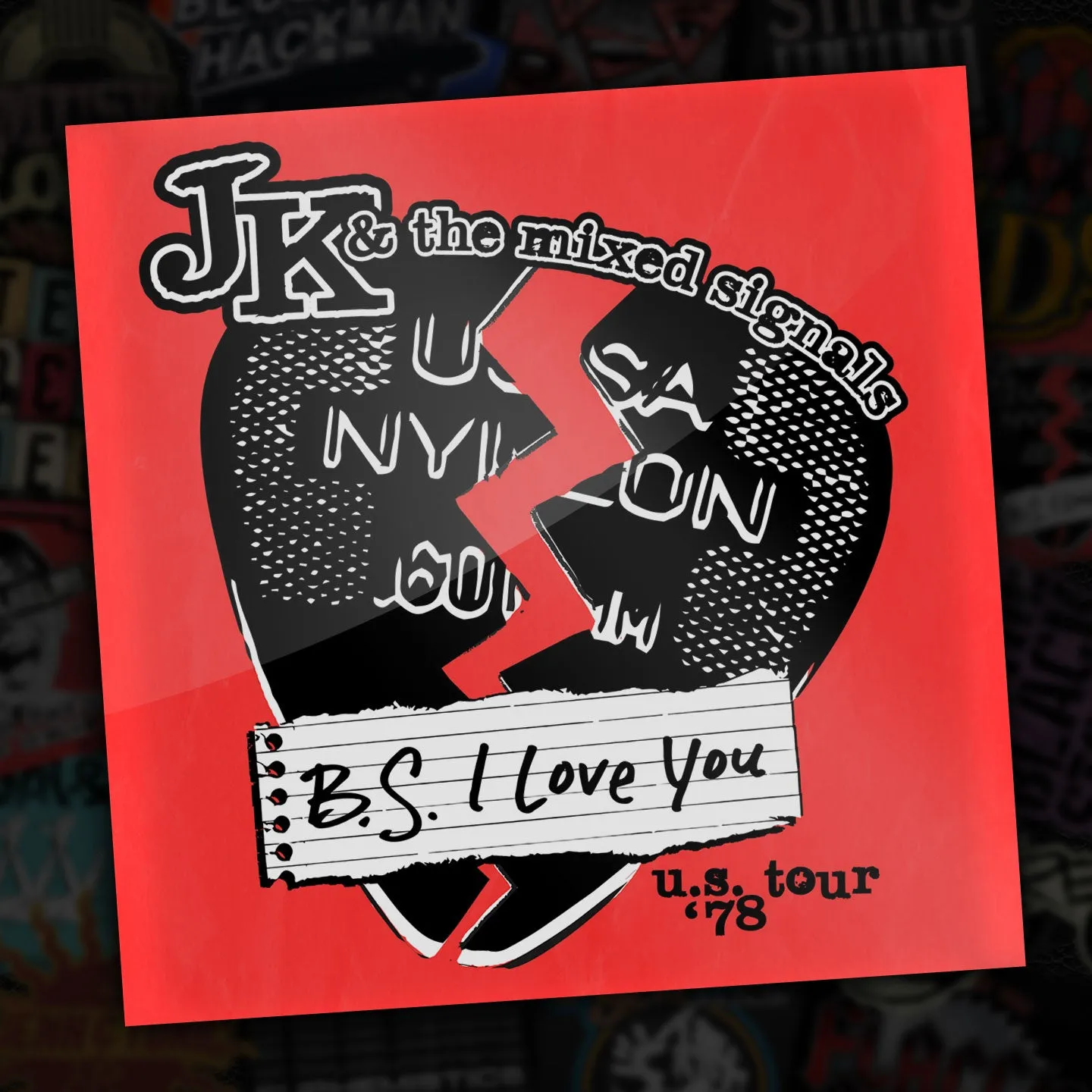 MB #14 - J.K. & THE MIXED SIGNALS - Sticker