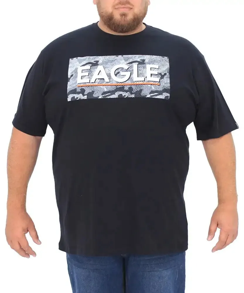 Mens Printed Eagle Camo Tee