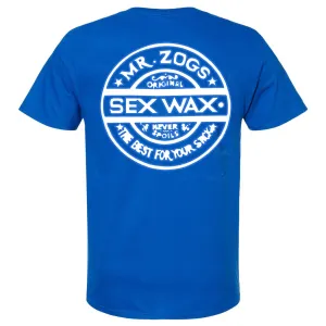 Mr. Zog's Sex Wax Pinstripe Tee - Royal Blue