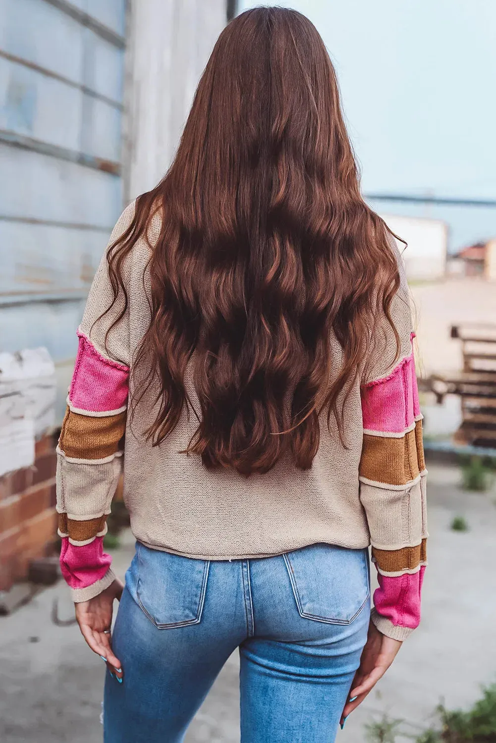 Neutral Harmony Sweater