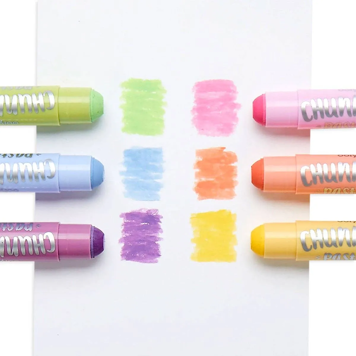 Ooly Chunkies Paint Sticks Set of 6 | Pastel