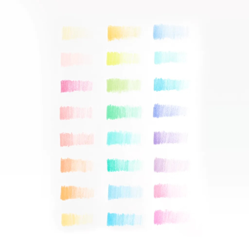 Ooly Pastel Hues Colored Pencils - Set of 24