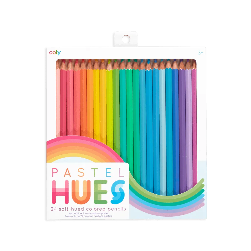 Ooly Pastel Hues Colored Pencils - Set of 24