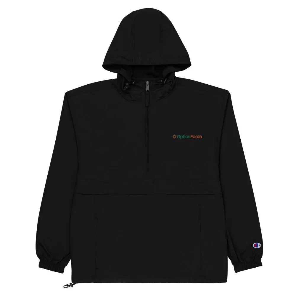 Optics Force Embroidered Packable Jacket by Champion