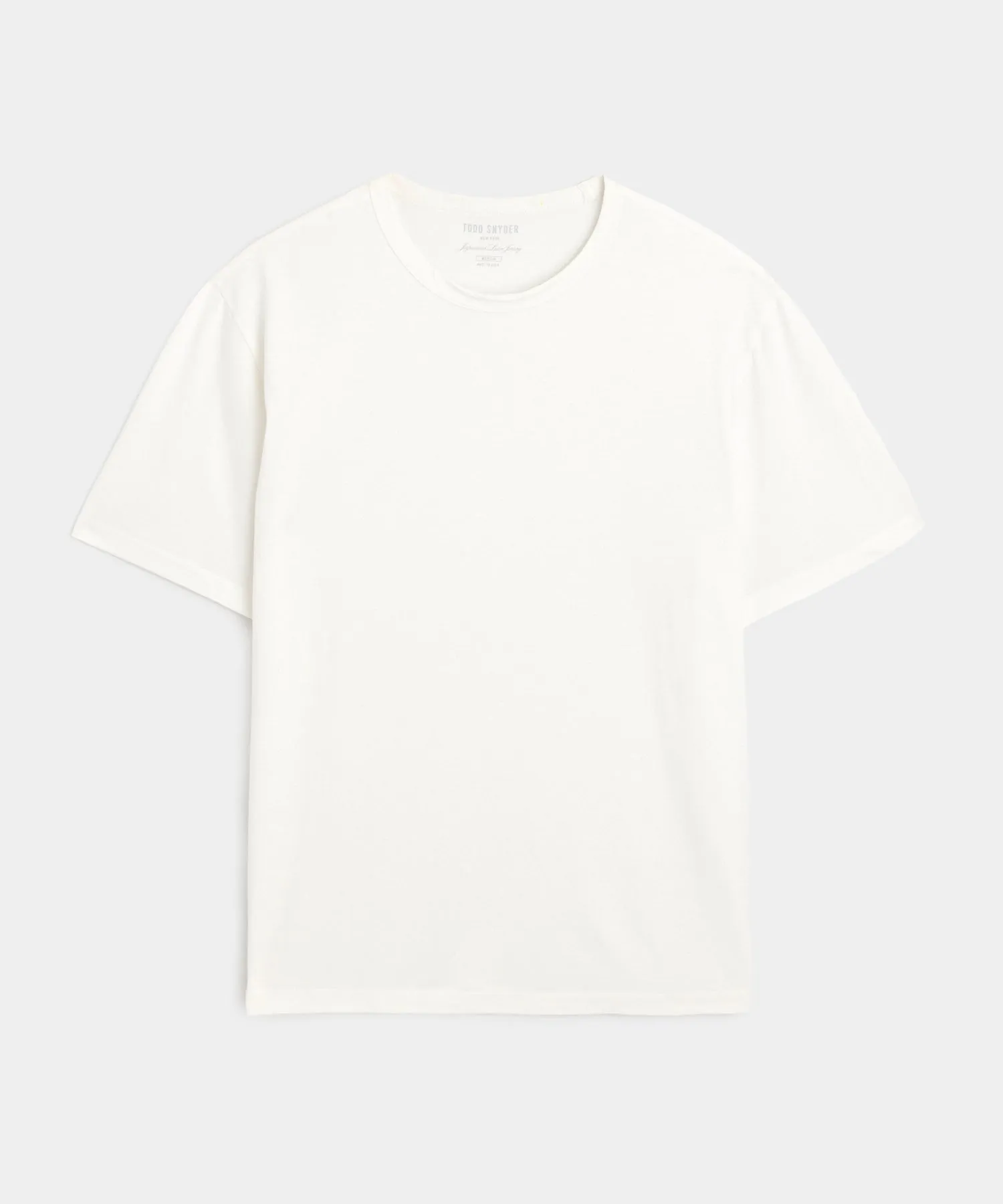 Oversized Luxe Jersey Tee in Bisque