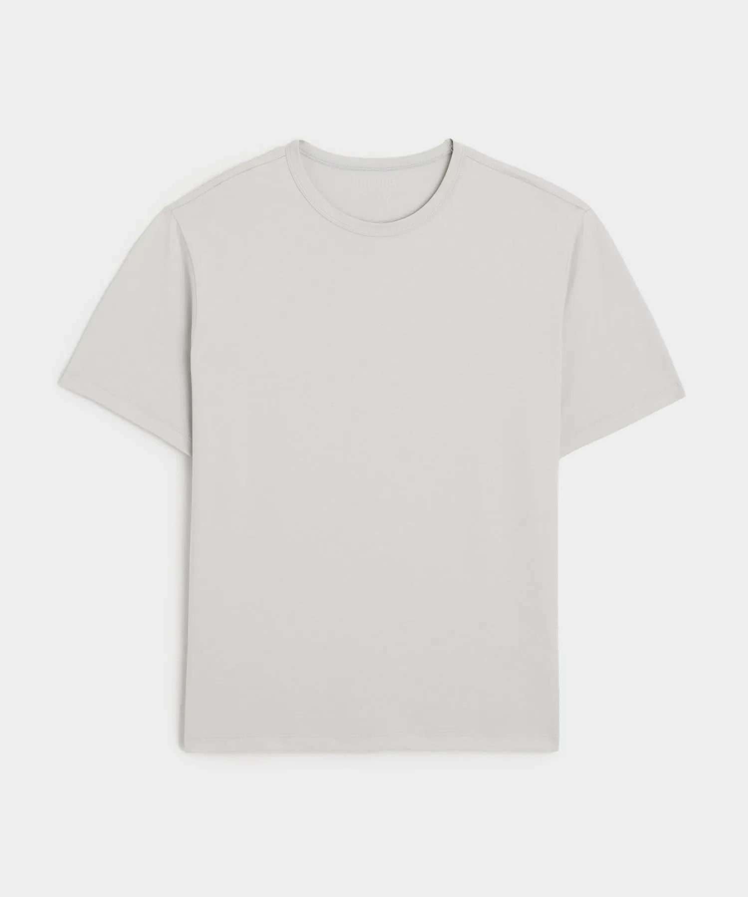 Oversized Luxe Jersey Tee in Grey Mist