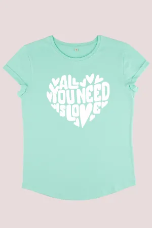 Peppermint All You Need Is Love Tee