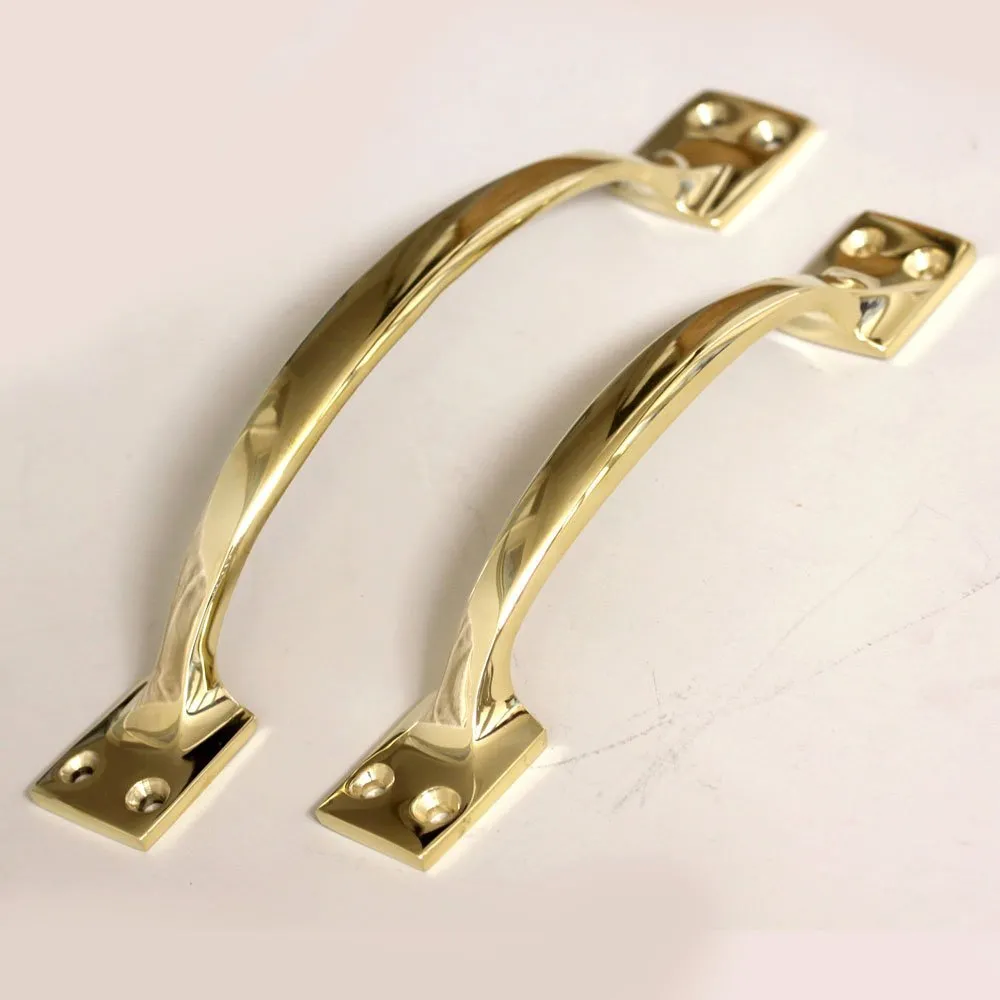 Polished Brass Pull Handle