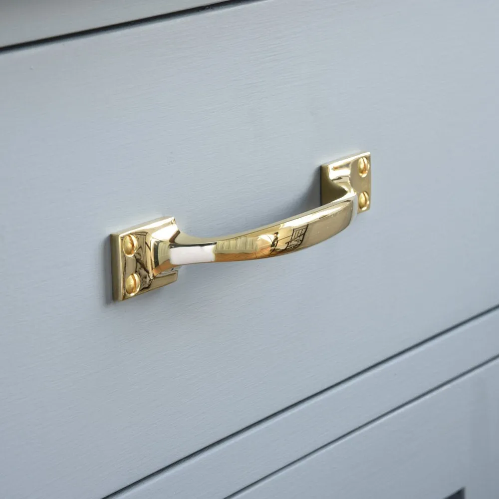 Polished Brass Pull Handle