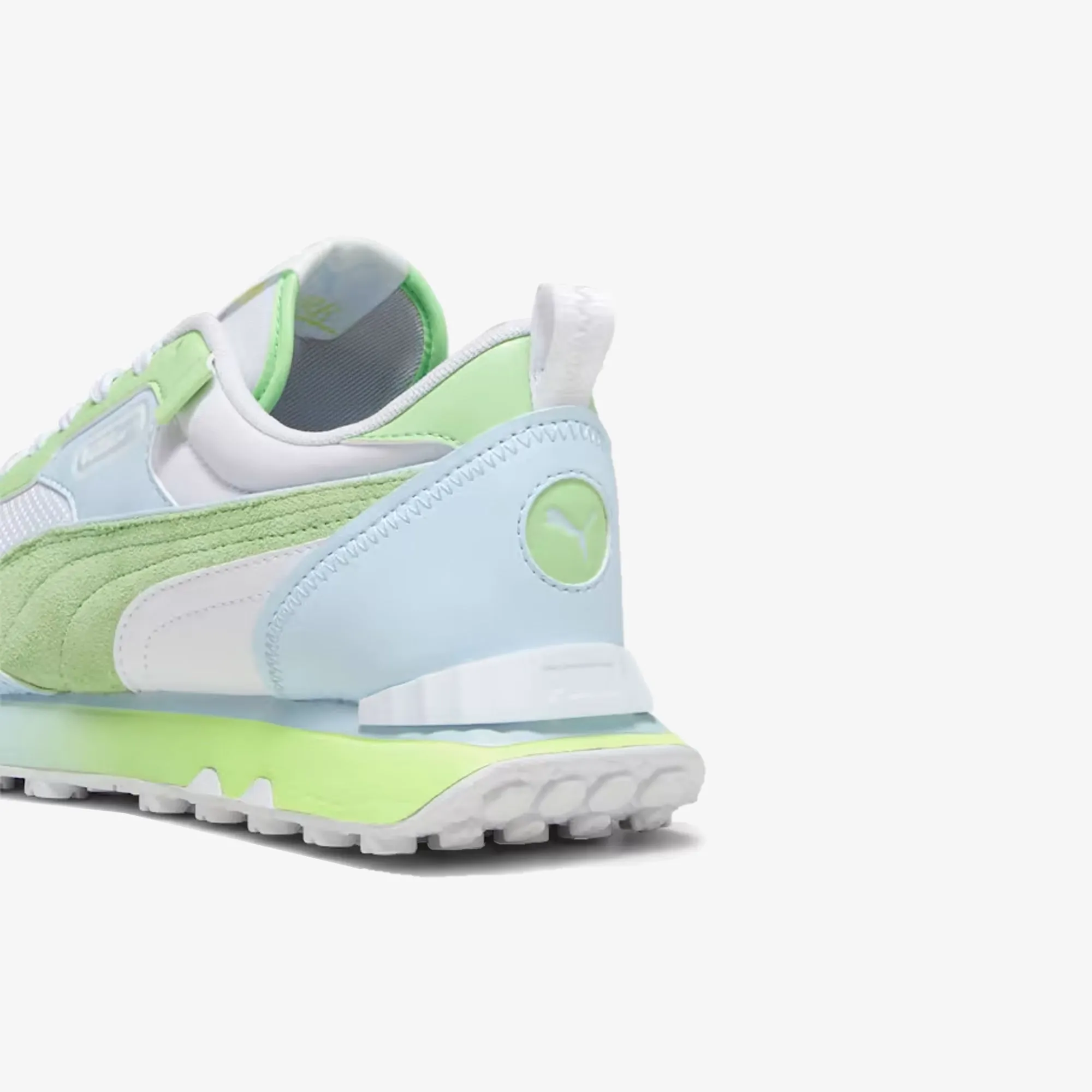 Puma | WMN'S RIDER FV BEACH DAYS  { WHITE/ICE BLUE