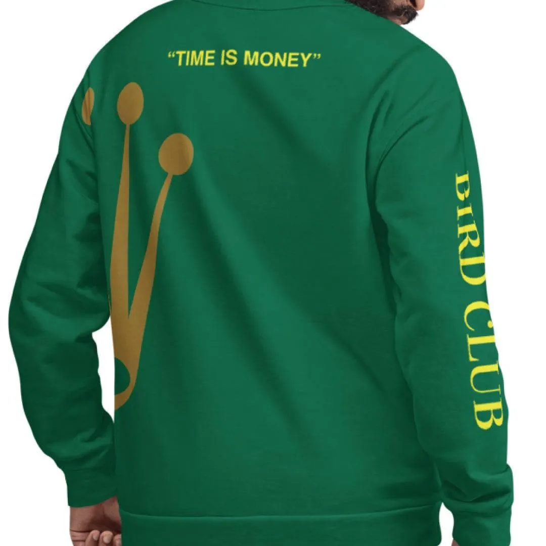 Retro 3 Pine Green matching Fleece