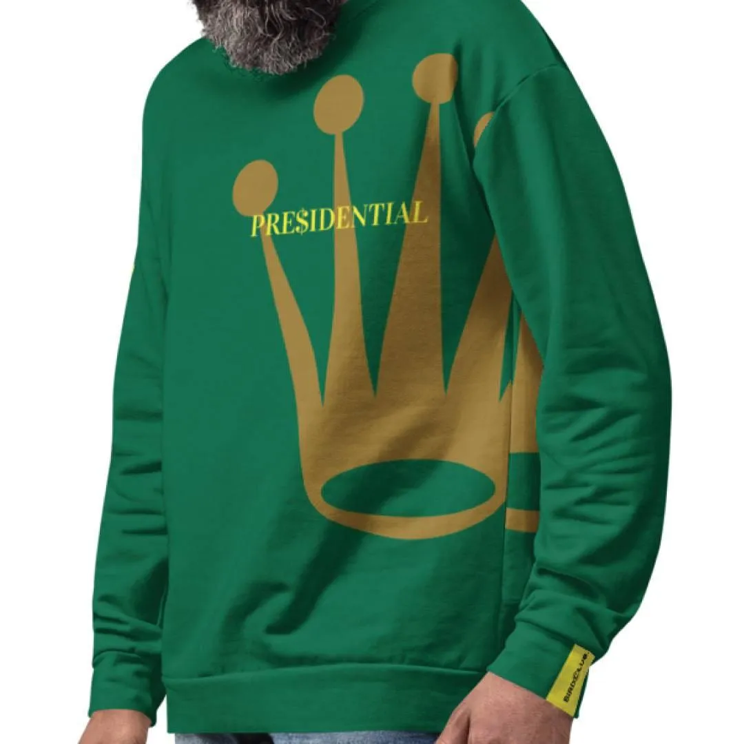 Retro 3 Pine Green matching Fleece