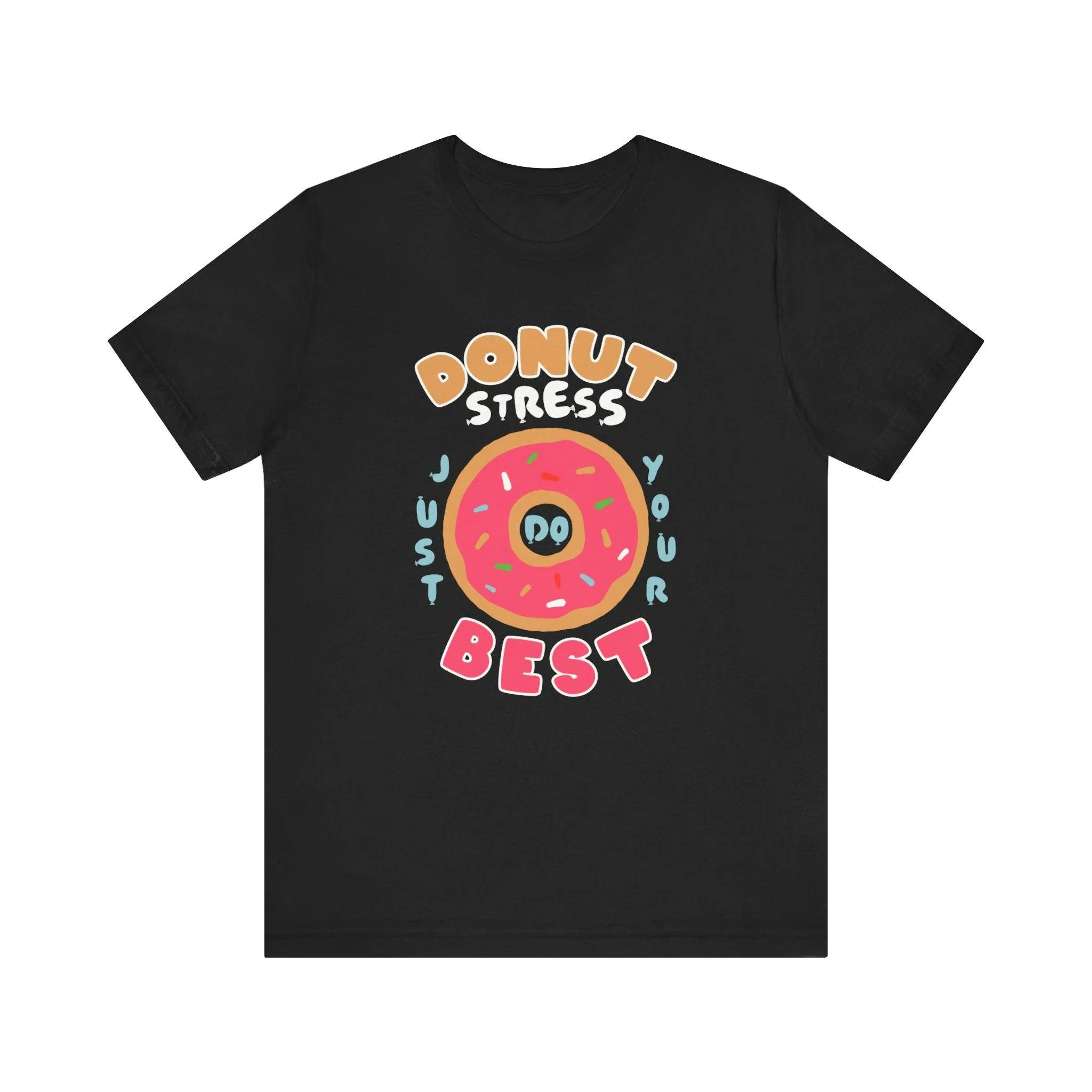 Retro Donut Stress T Shirt