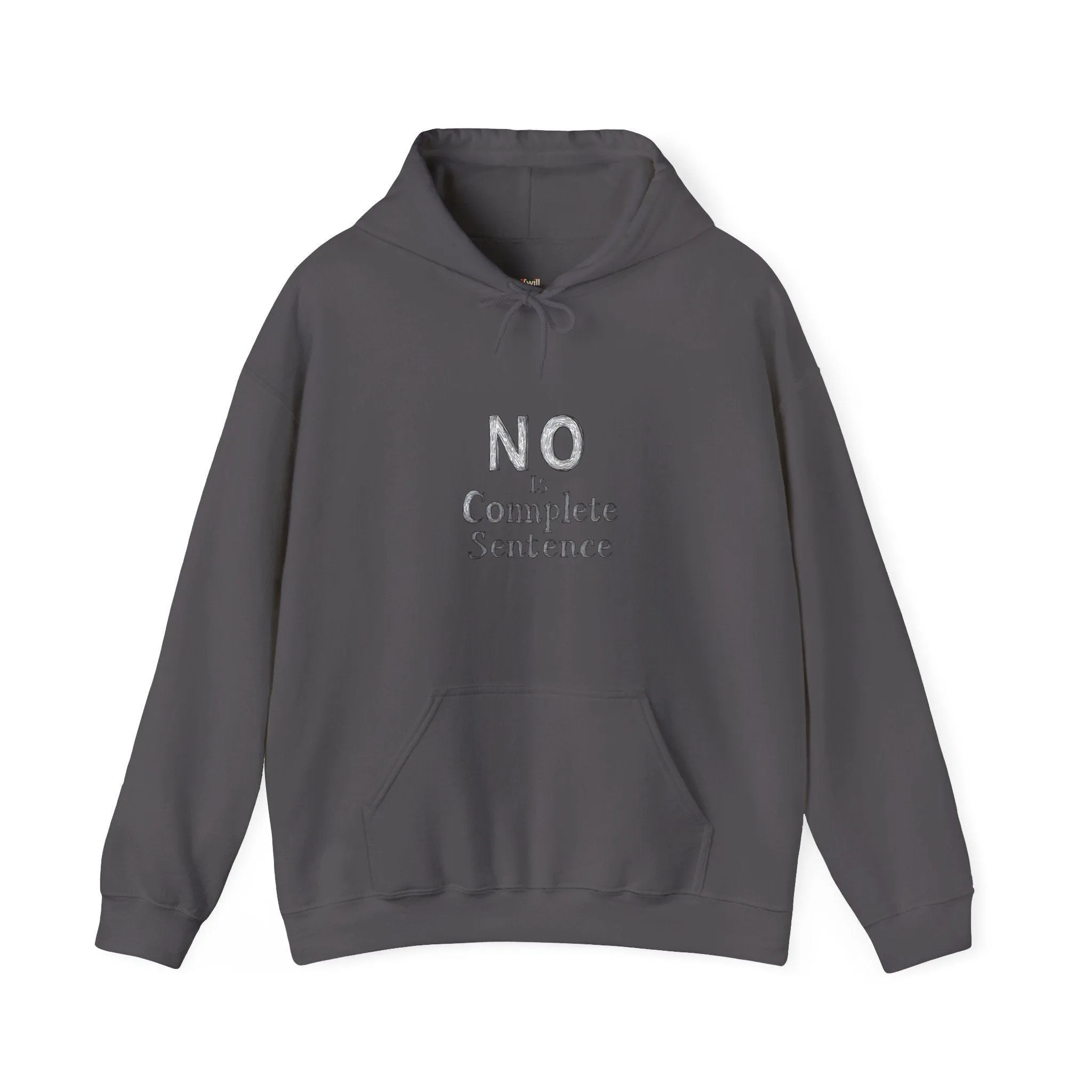 Retro No is Enough Hoodie