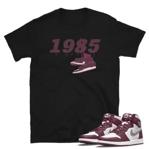 Retro OG 1 Bordeaux Shirt