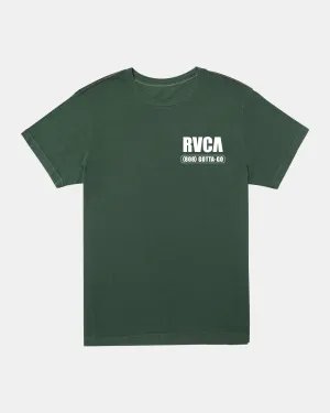 RVCA Bail Bonds Tee - College Green