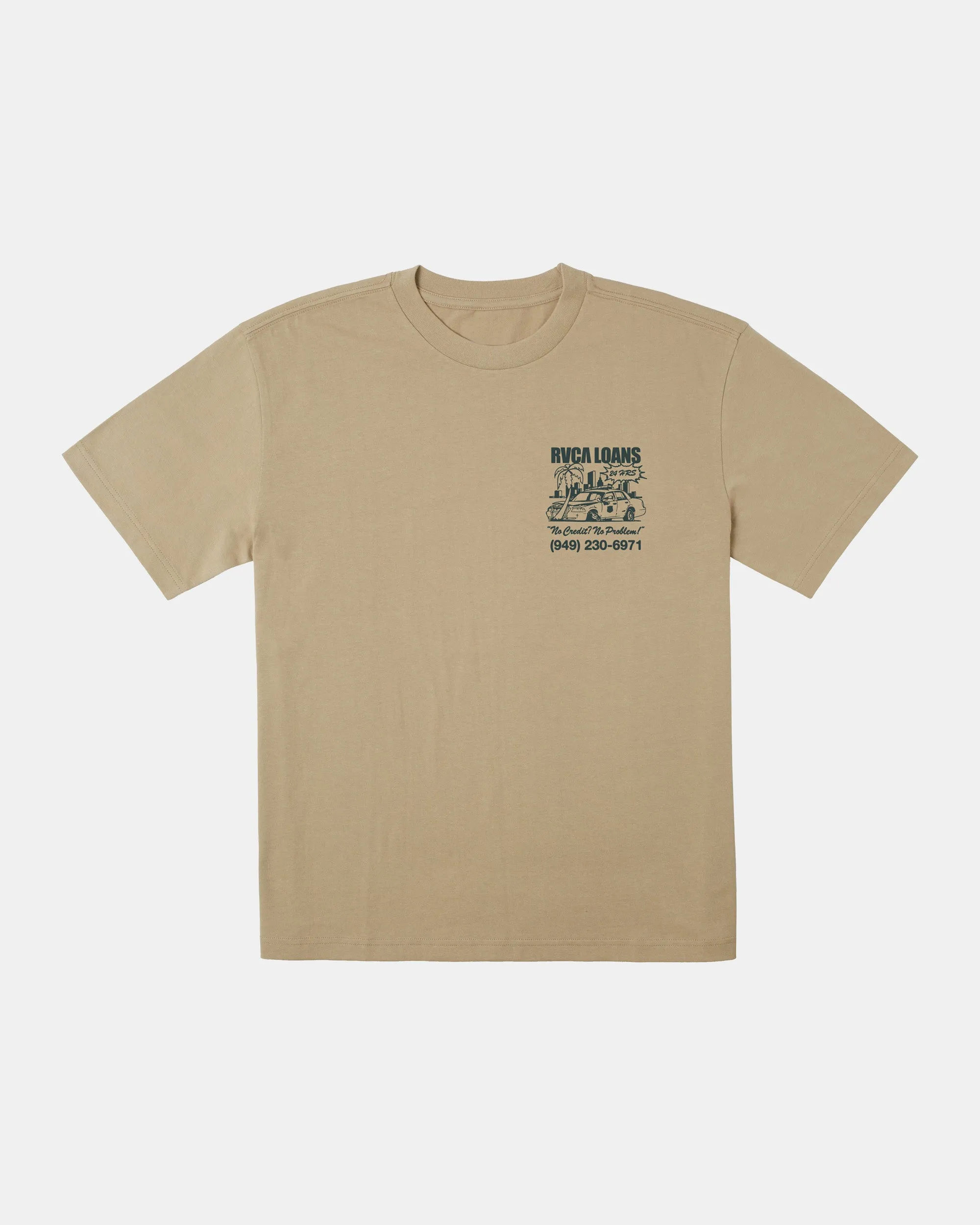 RVCA Loans Tee - Khaki