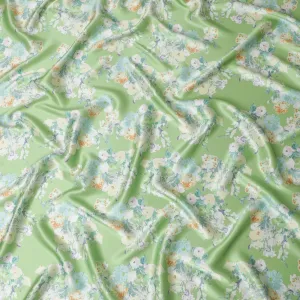 Sage Green Satin Fabric: A Fresh Perspective - D17629