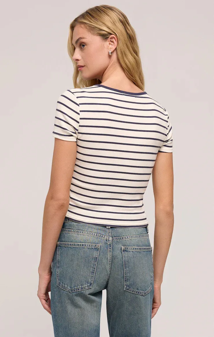 Saxton Striped Tee