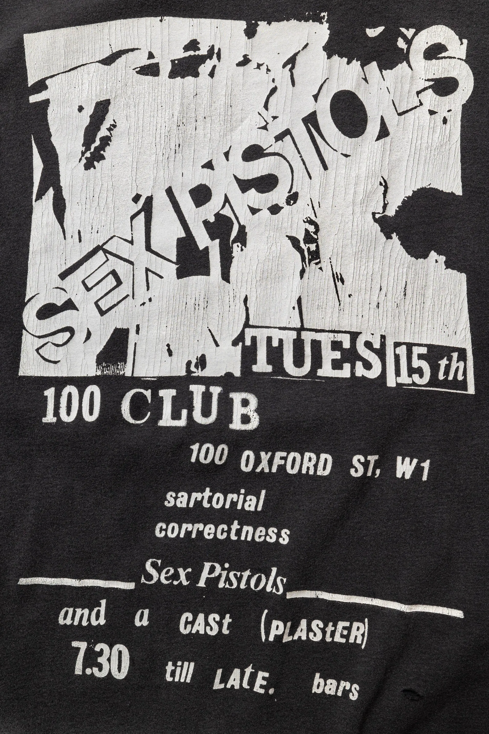 Sex Pistols 100 Club Vintage Tank