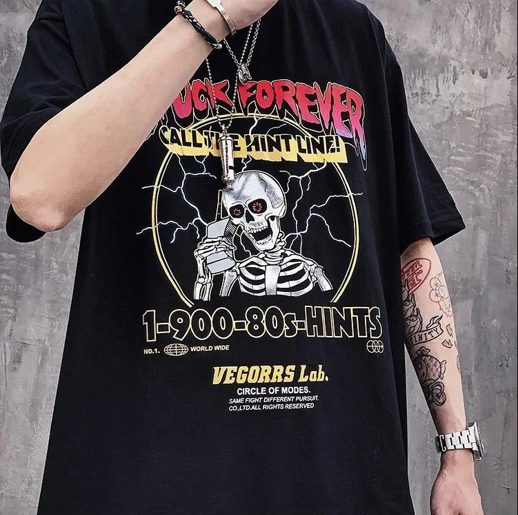 Stuck Forever Skeleton T-Shirt