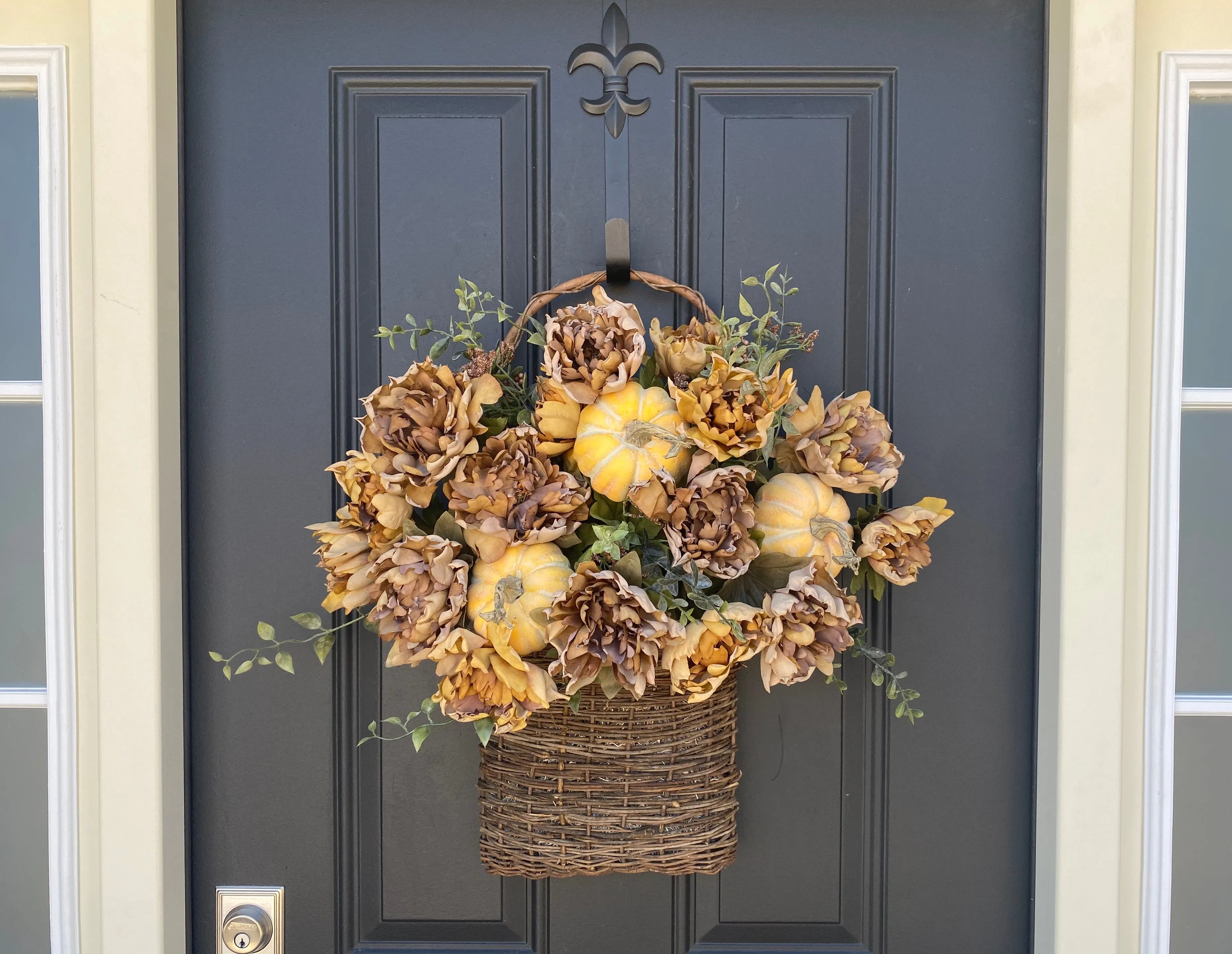 Sunshine in the Fall Pumpkin Basket