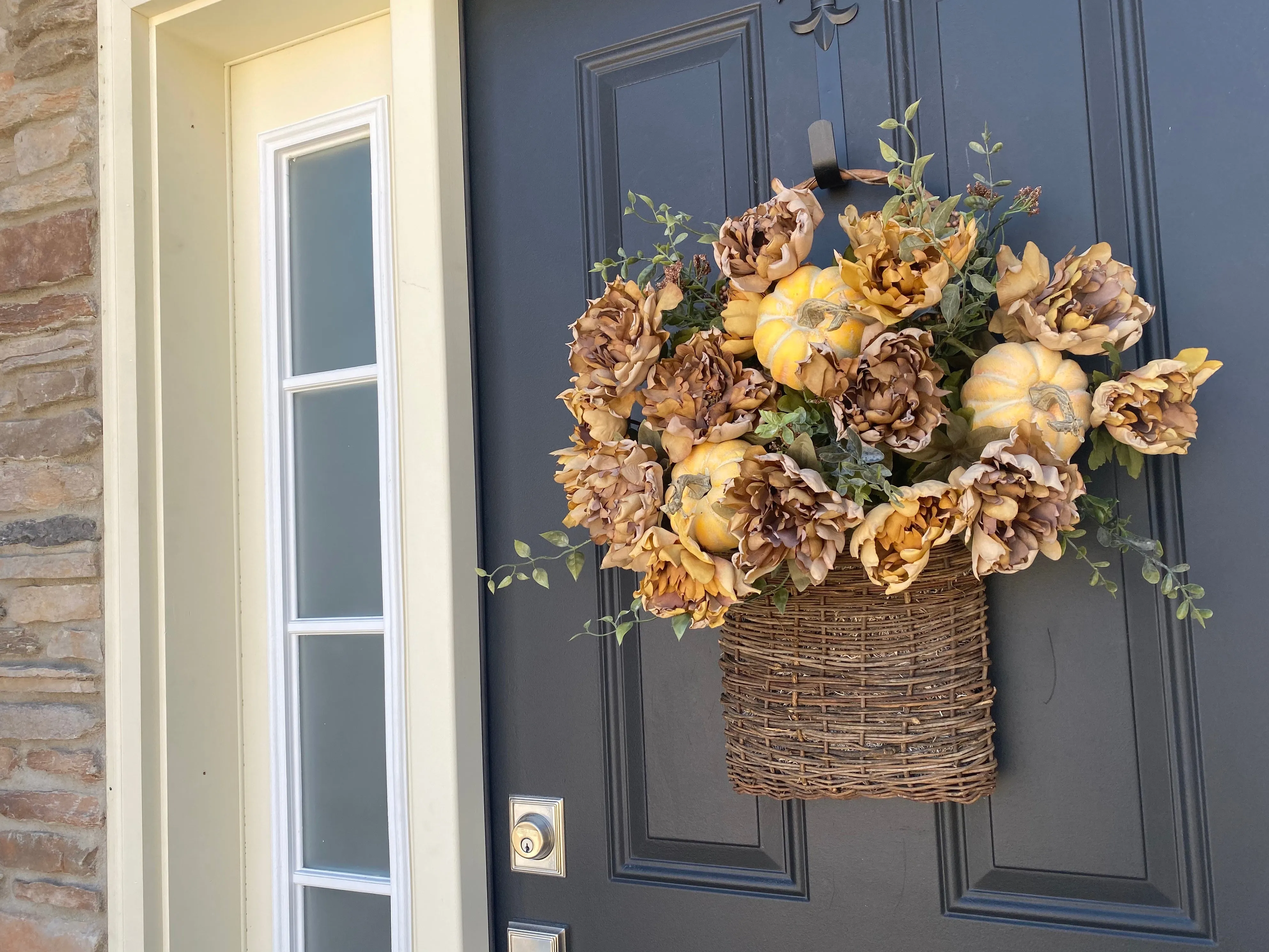 Sunshine in the Fall Pumpkin Basket