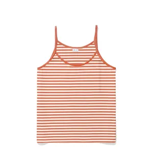 The New Spaghetti Tank - Bronze/White