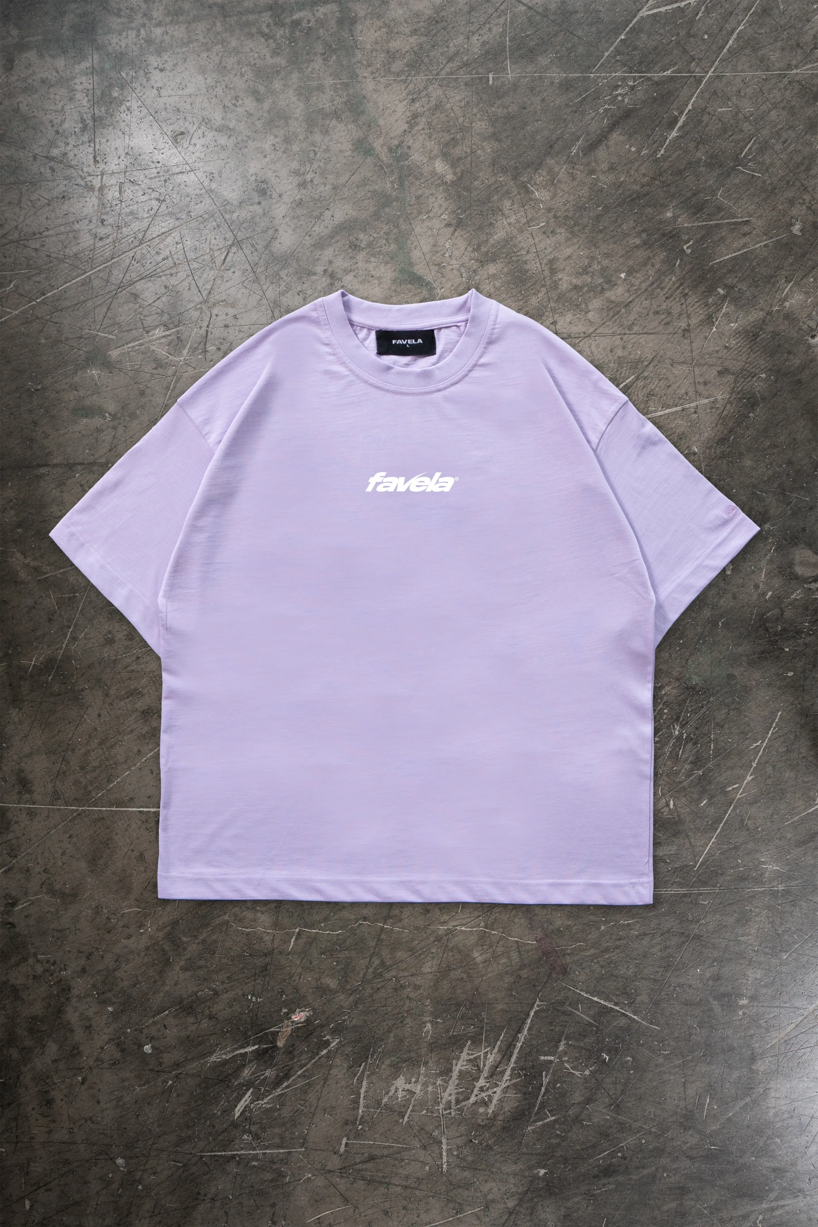 V PASTEL LILAC T-SHIRT