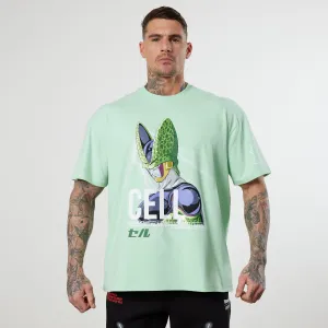 Vanquish DBZ CS Cell Pastel Green Oversized T Shirt