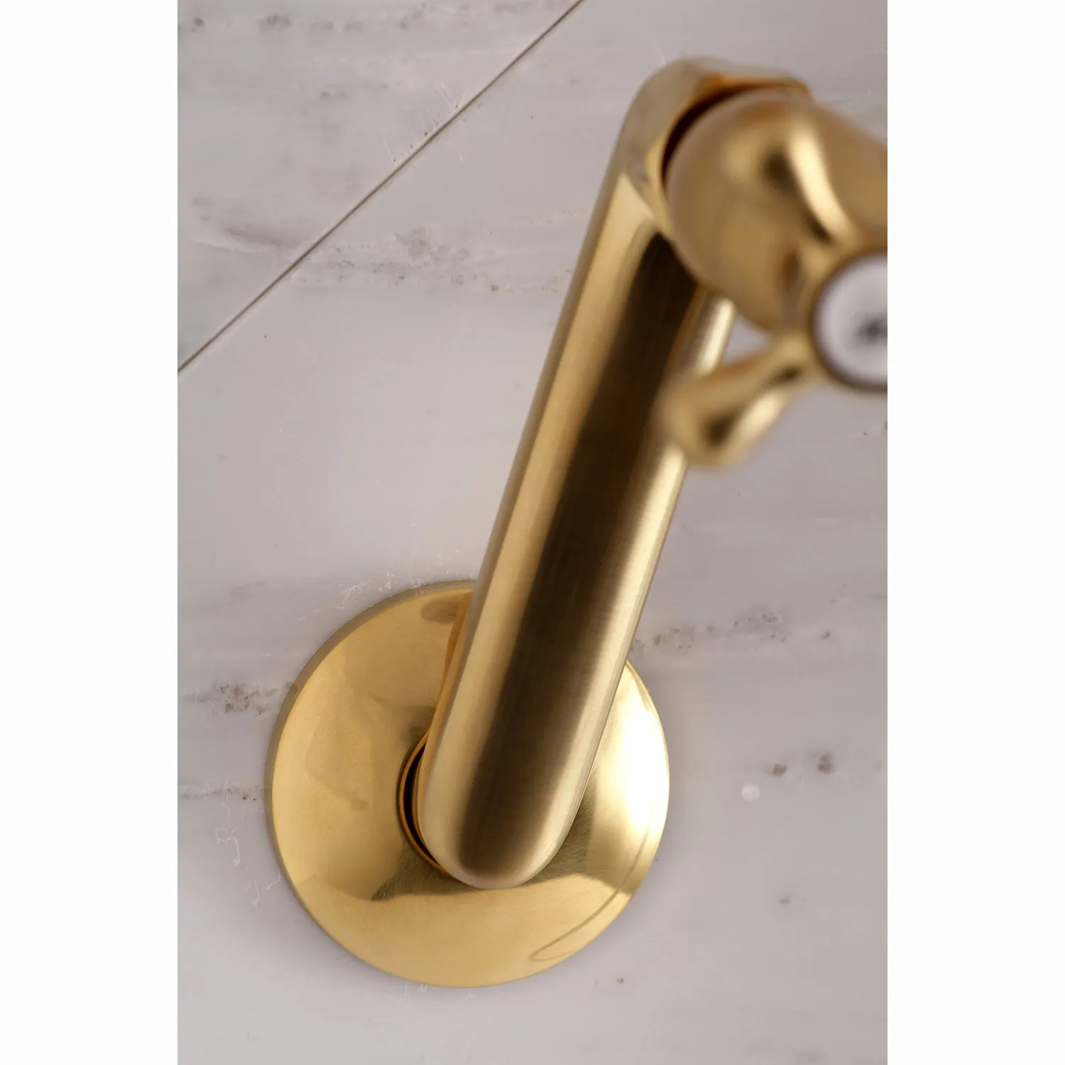 Wall Mount Clawfoot Tub Faucet With Hand Shower