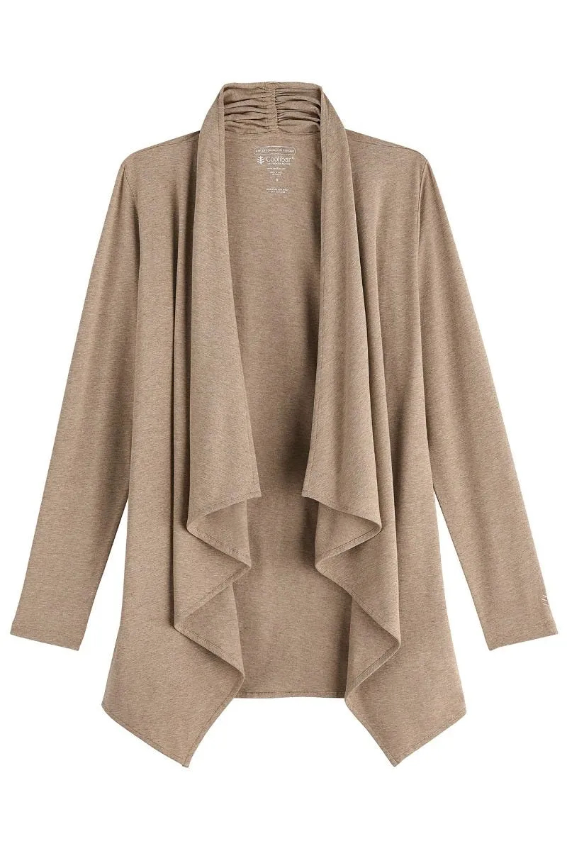 Women's Marietas Sun Wrap  |  Dark Taupe Heather