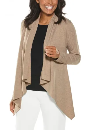 Women's Marietas Sun Wrap  |  Dark Taupe Heather