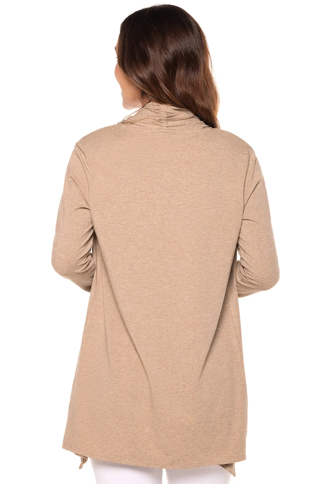 Women's Marietas Sun Wrap  |  Dark Taupe Heather