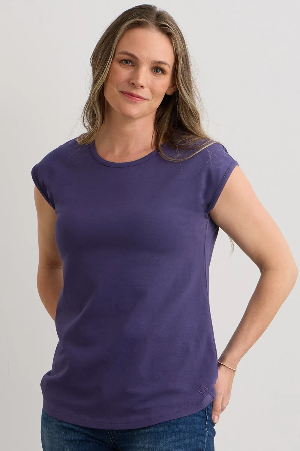 Women's Organic Cap Sleeve Easy Tee